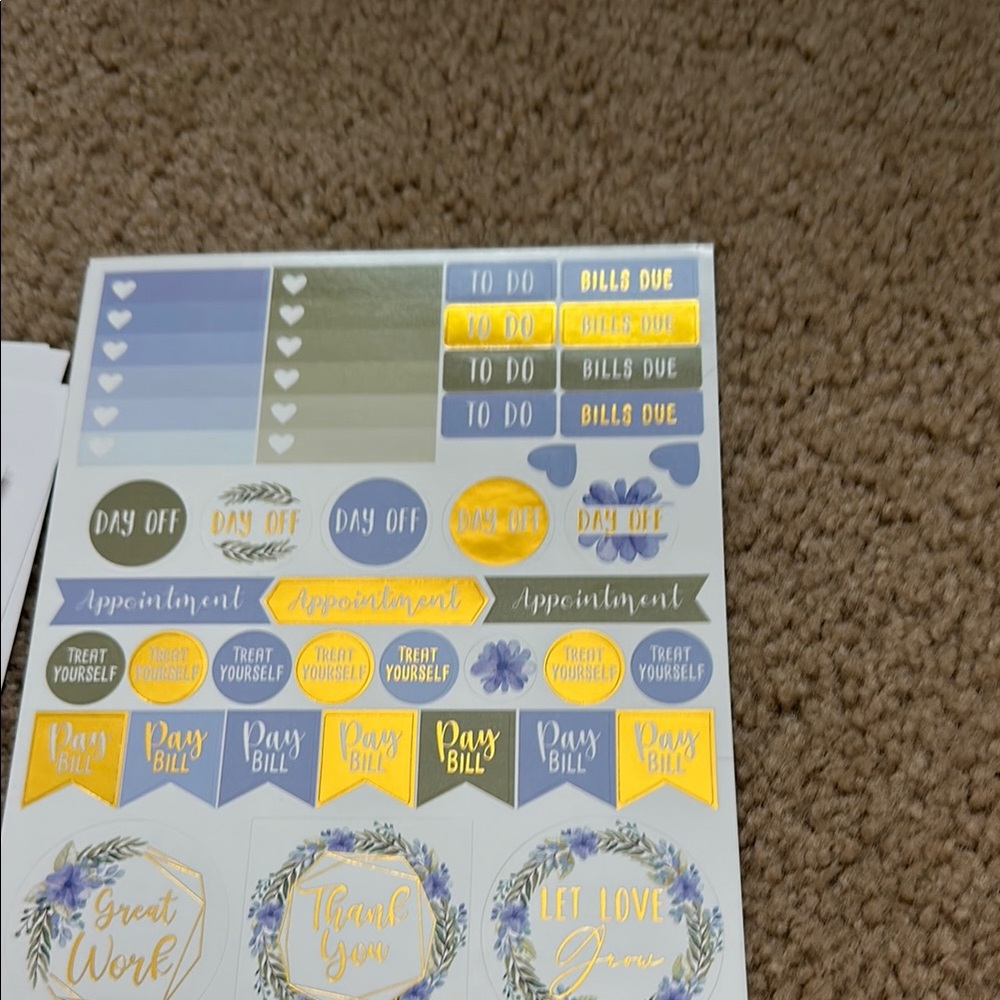 Greenery Sticker Set - 1106 Stickers - Picture 8 of 11
